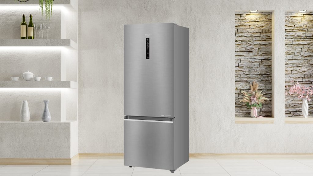 Haier Silver Refrigerator