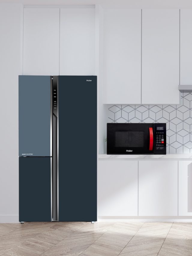 Haier Oven and Refrigerator