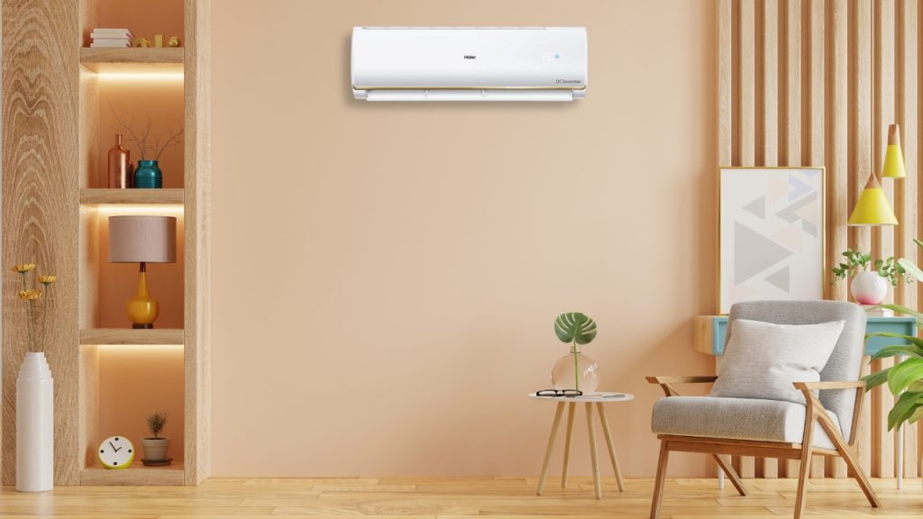 Haier 1.6 Ton 3 Star Elegante Hot & Cool Heavy Duty Hexa Inverter Split Air Conditioner - HSU19CH-TQG3BN-INV