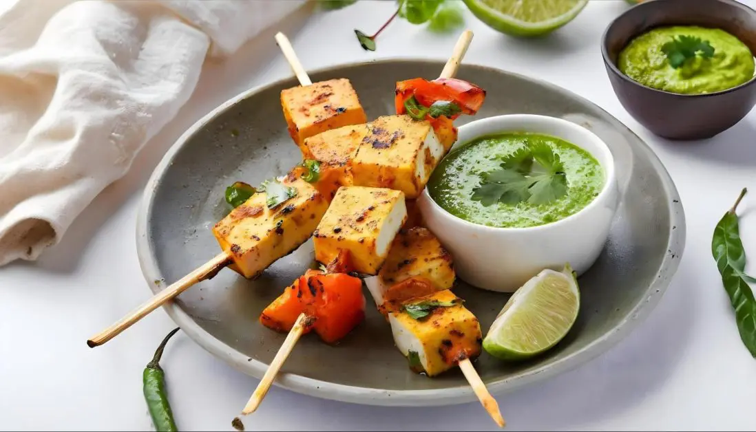 Air Fried Paneer Tikka