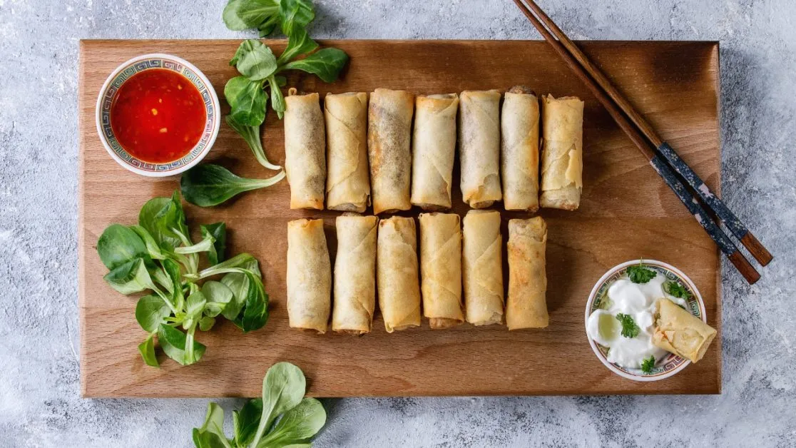 Air Fried Spring rolls