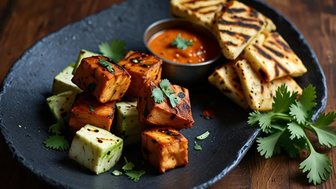 Paneer tikka in air fryer