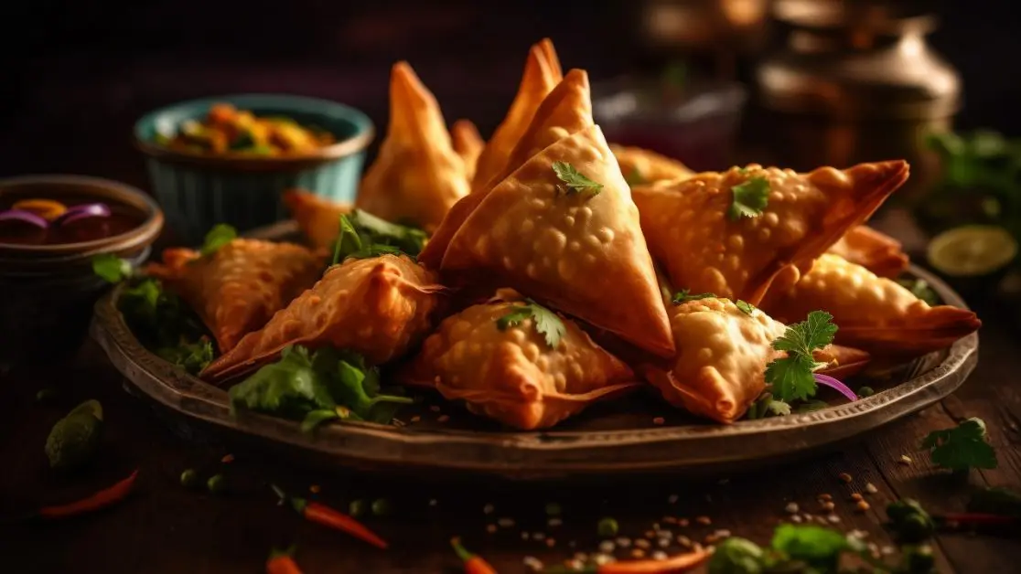 air fried samosa