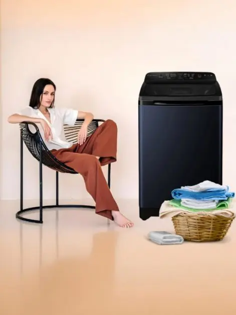 Silent Washing Machine at home