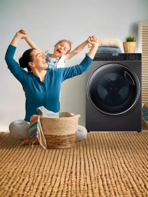 Washing machine with child lock Feature