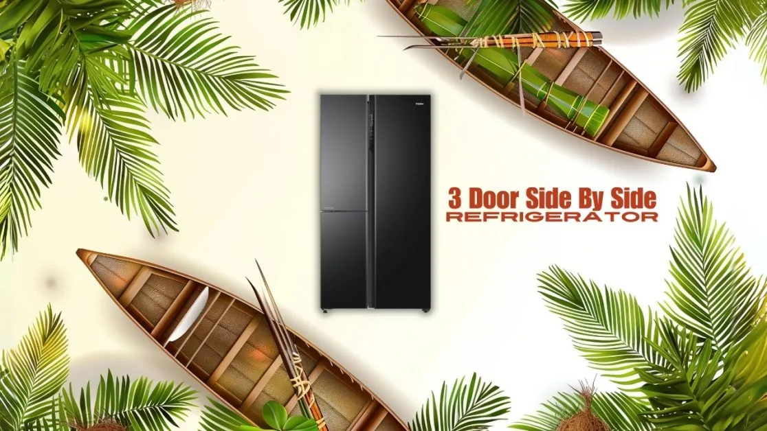 3 Door Side By Side Refrigerator