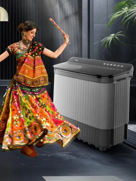 Cleaning pooja outfits in washing machine