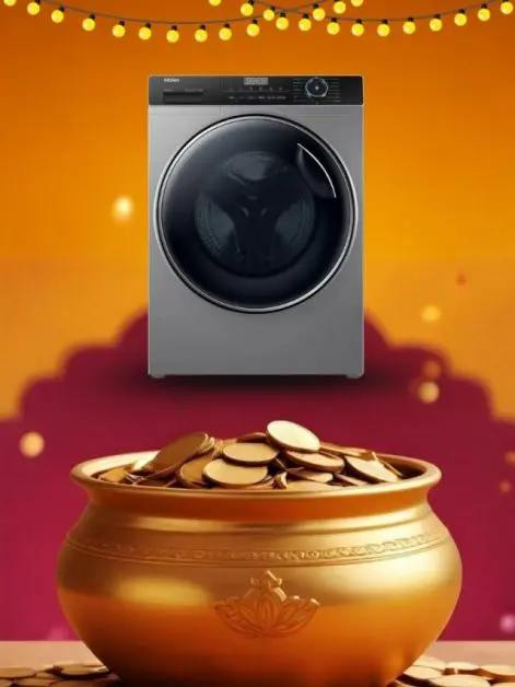 Get Washing machine at home this dhanteras