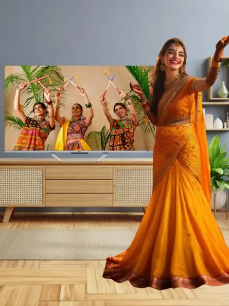 LED TV for Navratri Streaming