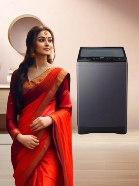 Washing machine at home and celebrate navratri