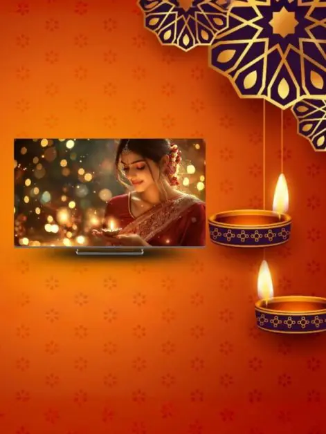 celebrate diwali with haier LED TV