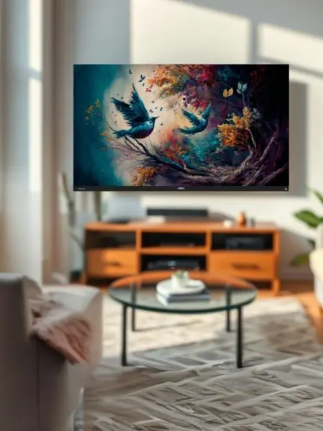 LED Tv as Gallery Artwork