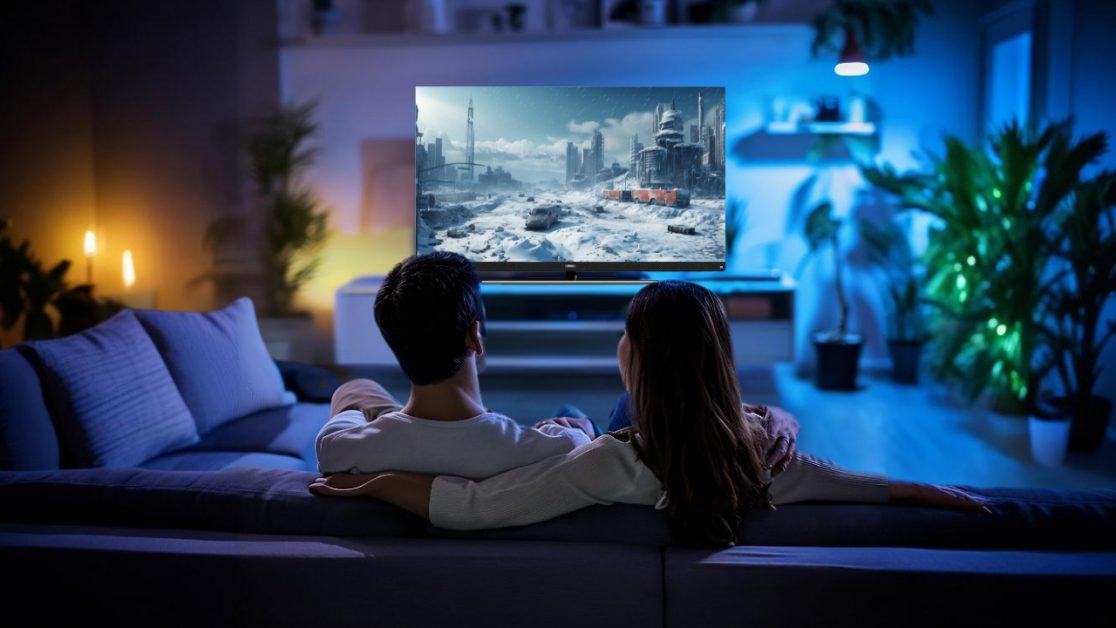 Enjoy watching Smart OLED TV