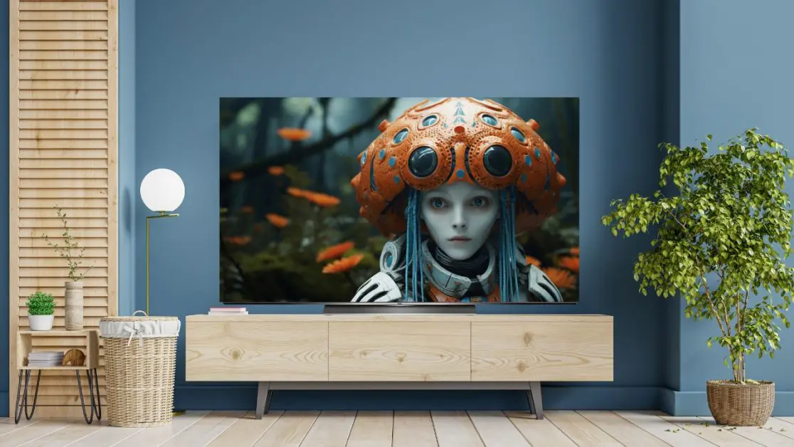 Enjoy watching Smart OLED TV