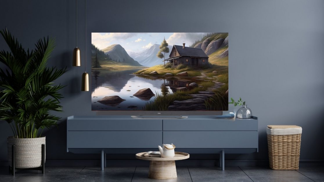 Enjoy watching Smart OLED TV