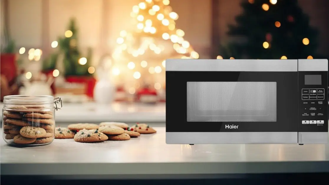 Get Holiday Feasts with Haier Microwave Oven