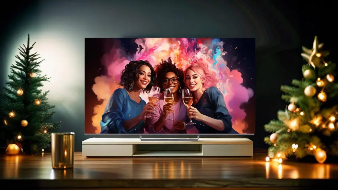 Get QLED google Tv this new year 2025