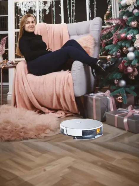 Get Stress-Free Christmas Cleanup with Robot vacuum cleaner