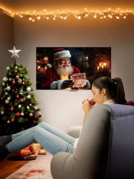 Perfect Christmas Ambiance with Smart TVs