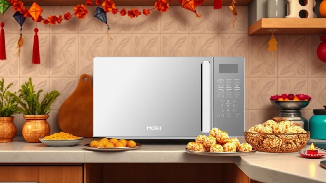 Convenient plate warming for Makar Sankranti Sweets