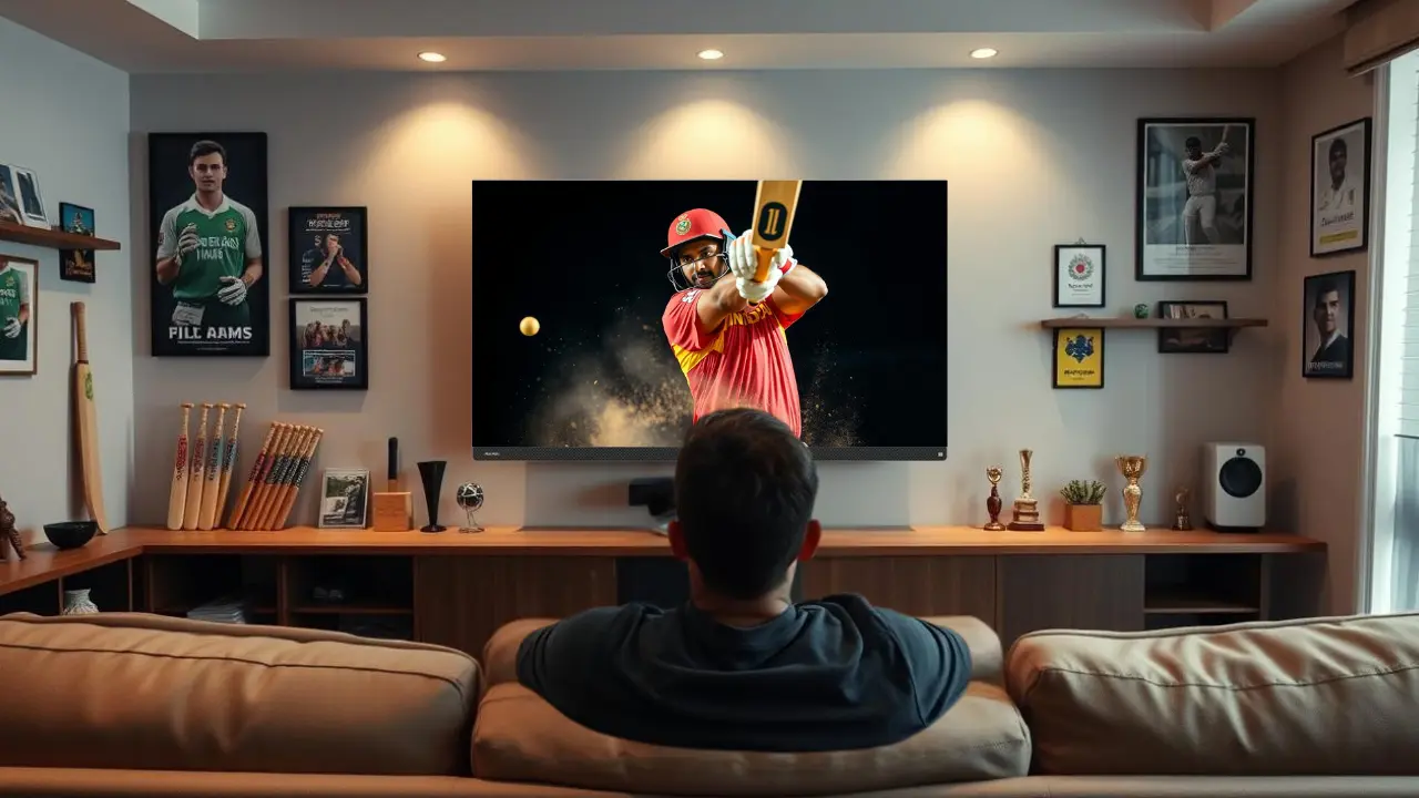 Enjoy Cricket Matches in Smart LED TV