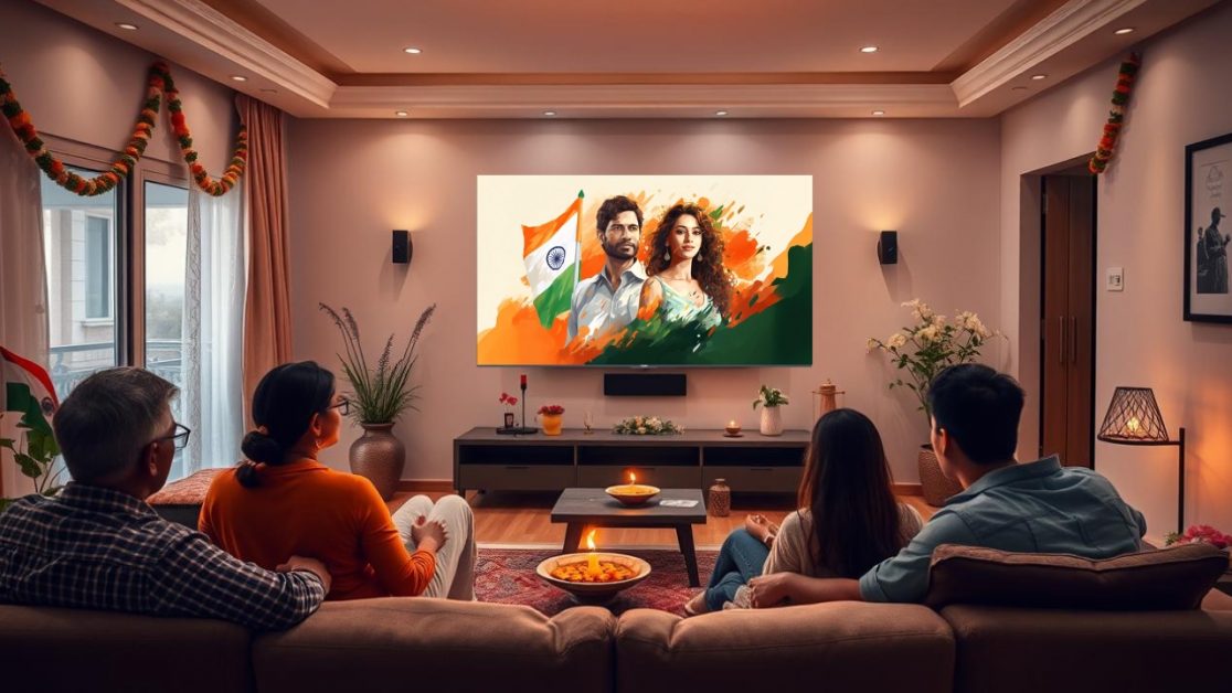 Enjoy Watching Republic Day History on LED TV