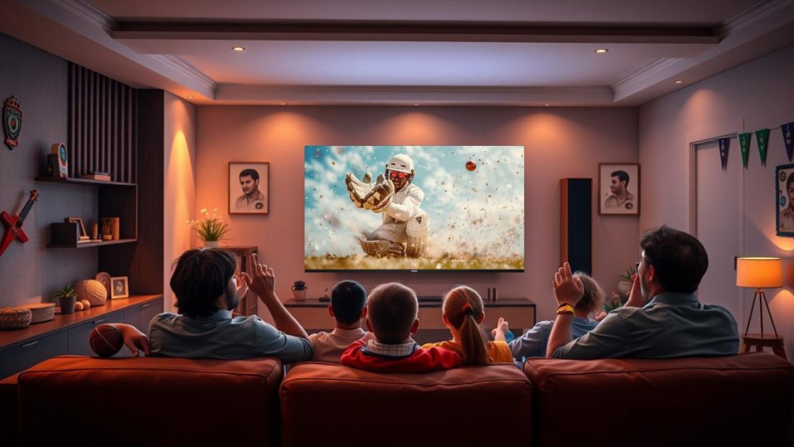 Get Google TV With Google Assistant to watch live cricket matches