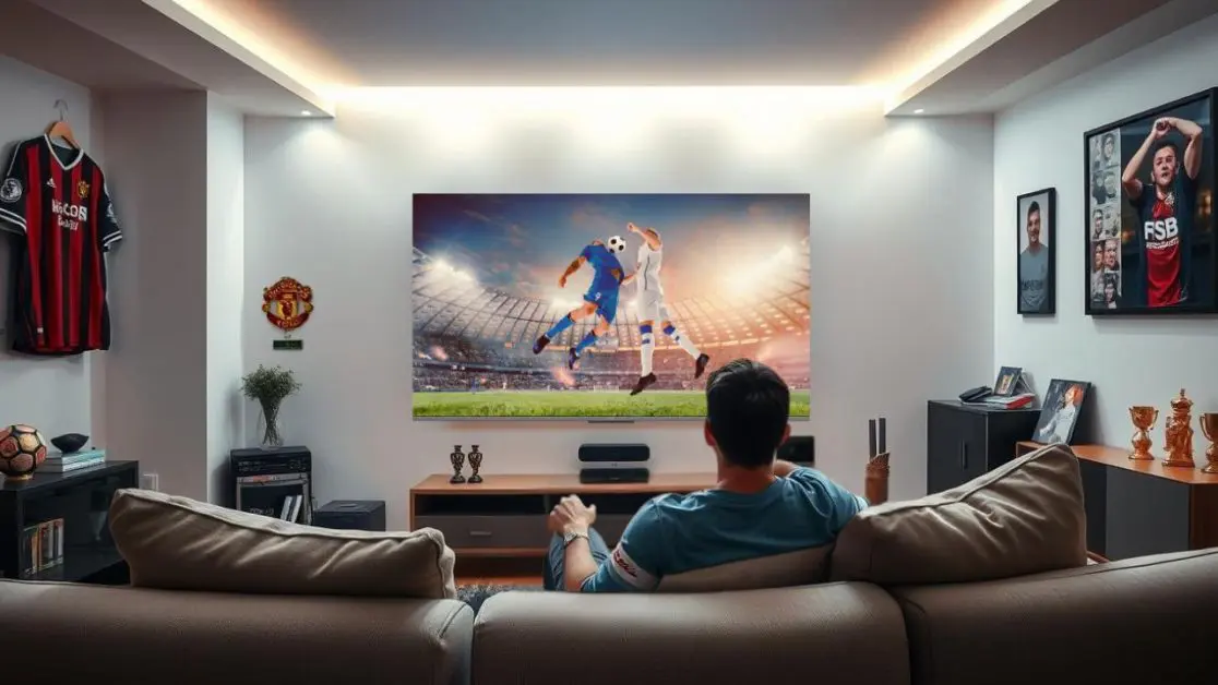 Get Haier TVs for Football Enthusiasts