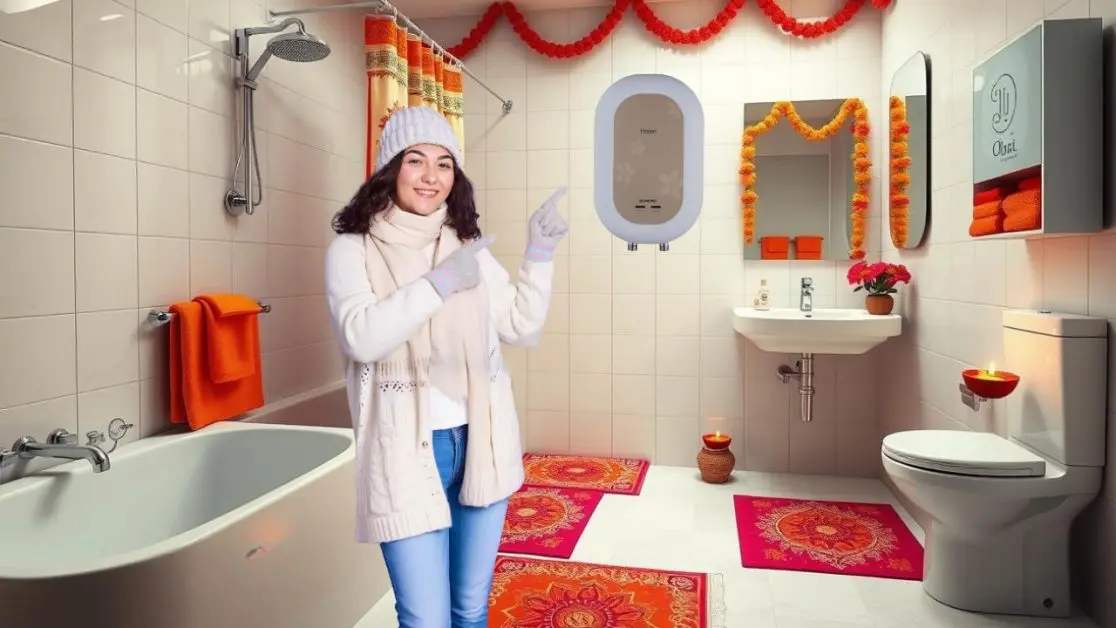 Get Instant Water Heaters this Lohri for your bathroom