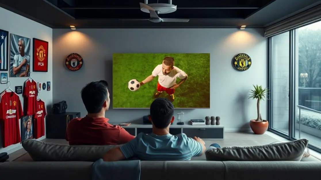 Get QLED google TV to watch football matches