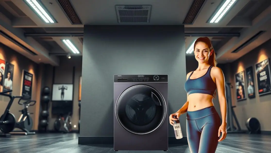 Get Washing Machine with a dryer to dry your gym Outfit