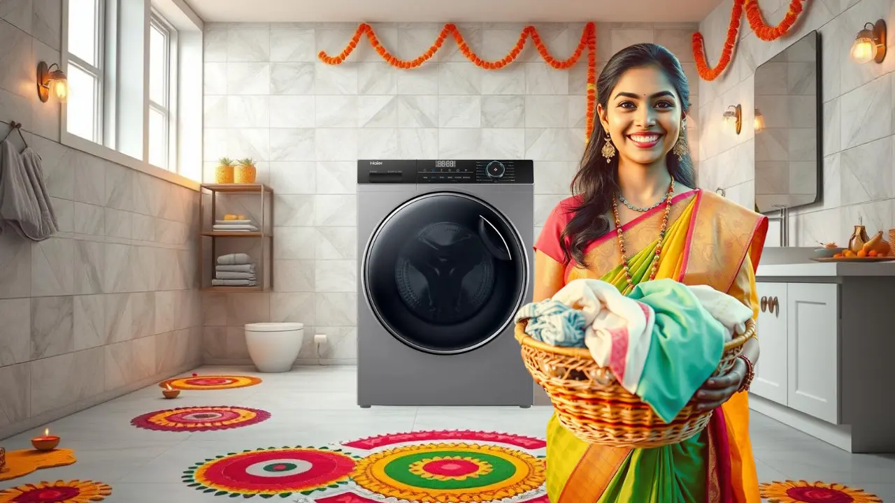 Laundry After Pongal Just Got Way Easier With Haier Washing machine