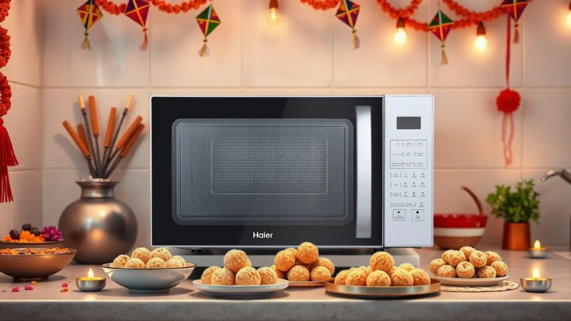 Make Makar Sankranti Sweets in Microwave Oven