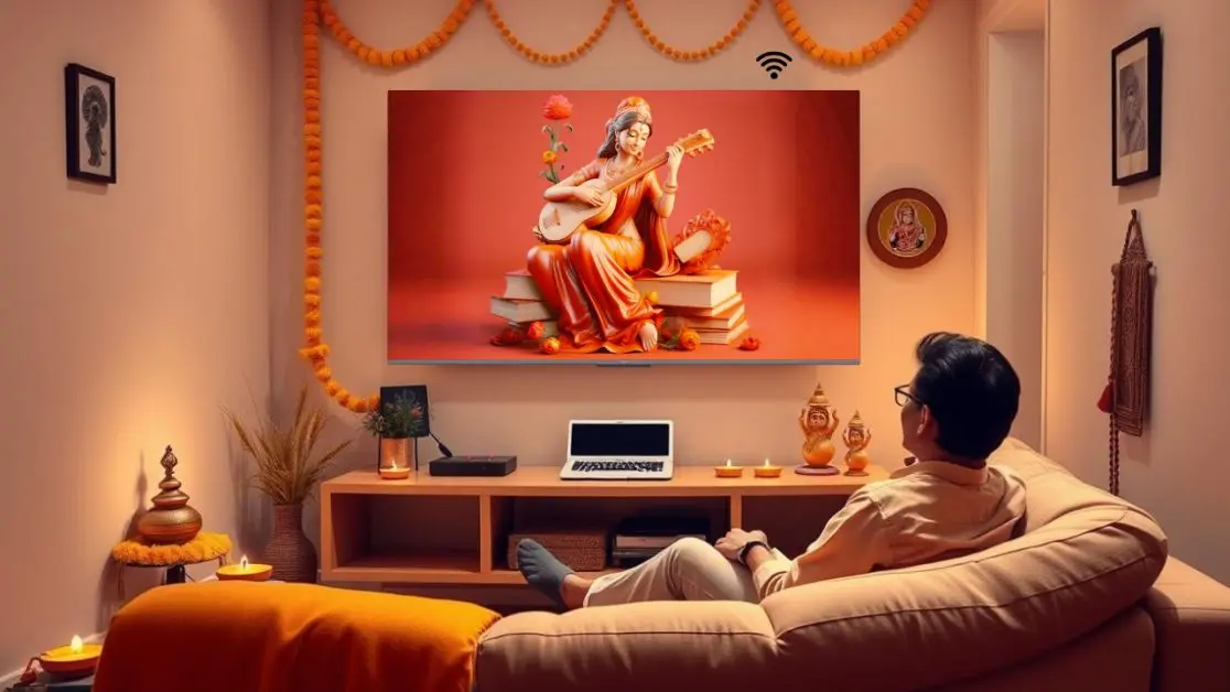 Make use of Smart Connectivity in LED this basant panchami