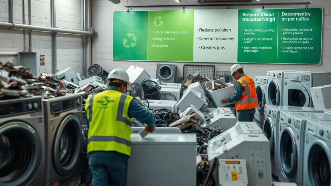 Recycle or Dispose of an Old Washing Machine