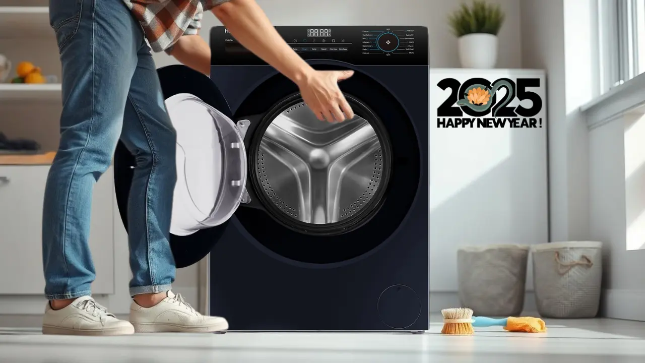 Washing machine maintenance this new year