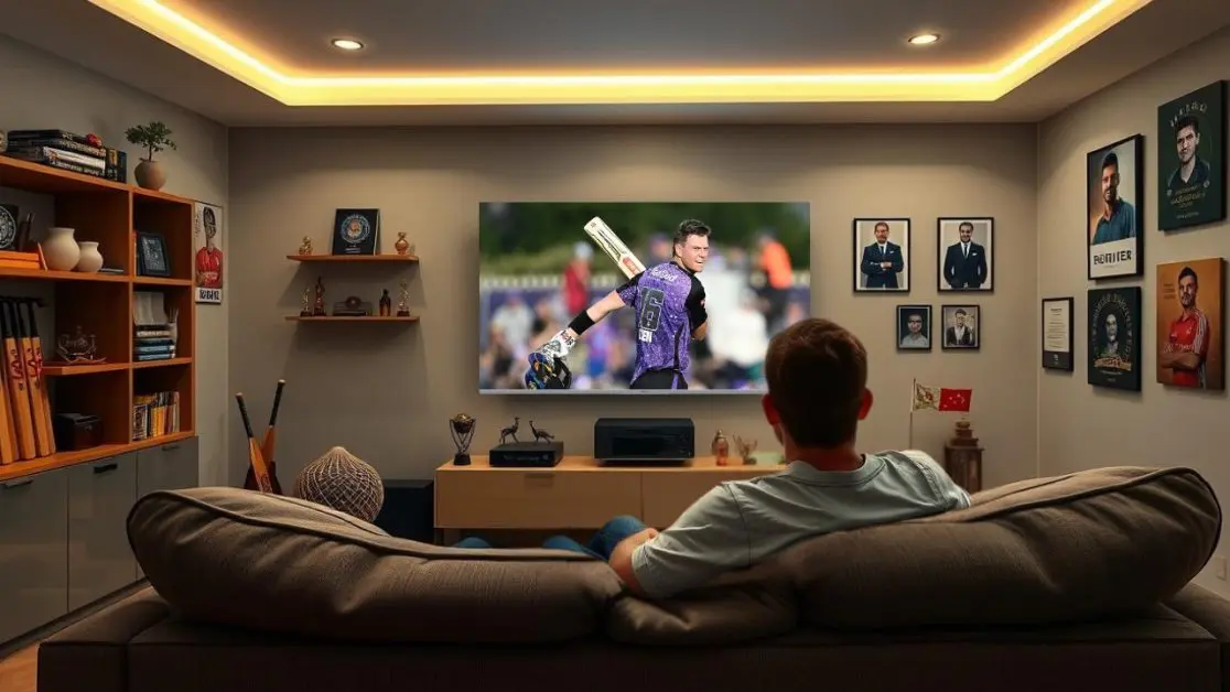 Watch Mitch Owen Cricket Match in LED TV this BBL Finals