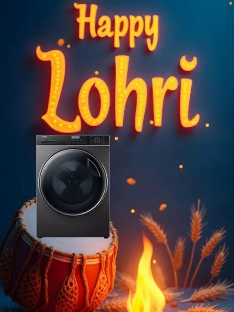 Celebrate Lohri with Haier Washing machine