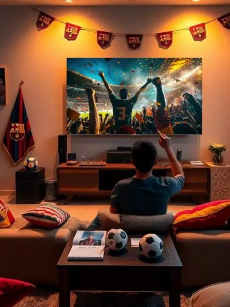 Get LED TV for for Barca’s Next Game