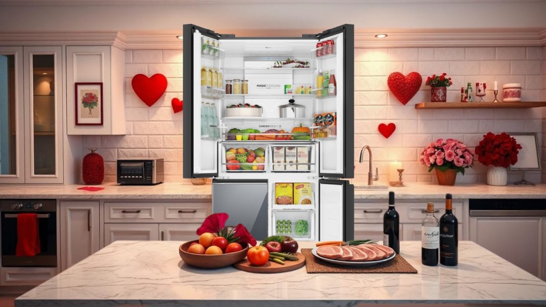 4-Door Refrigerator Can Improve Valentine’s Day Dinner Preparation