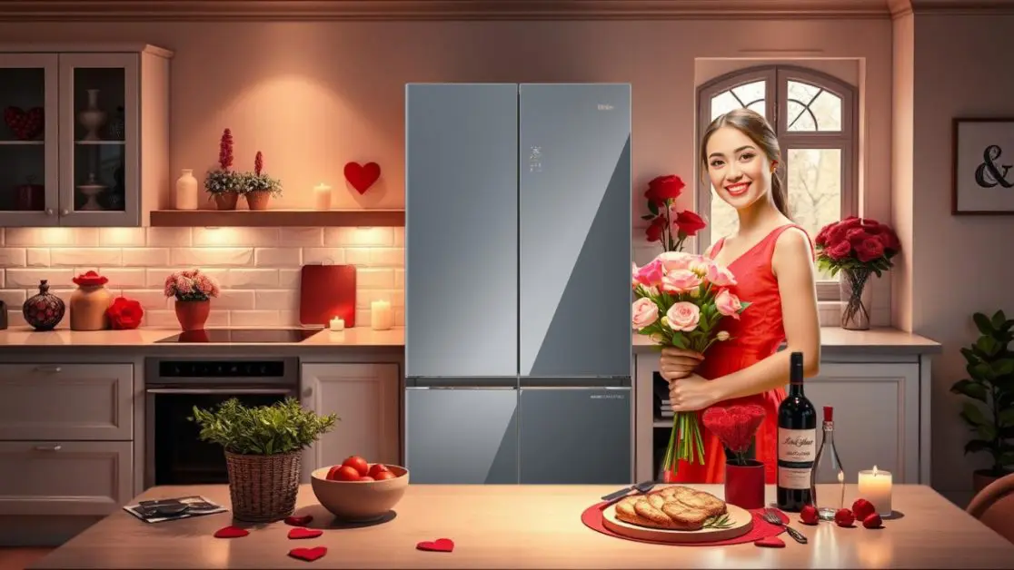 4-Door Refrigerator Helps You to Store Everything for a Special Valentine’s Dinner