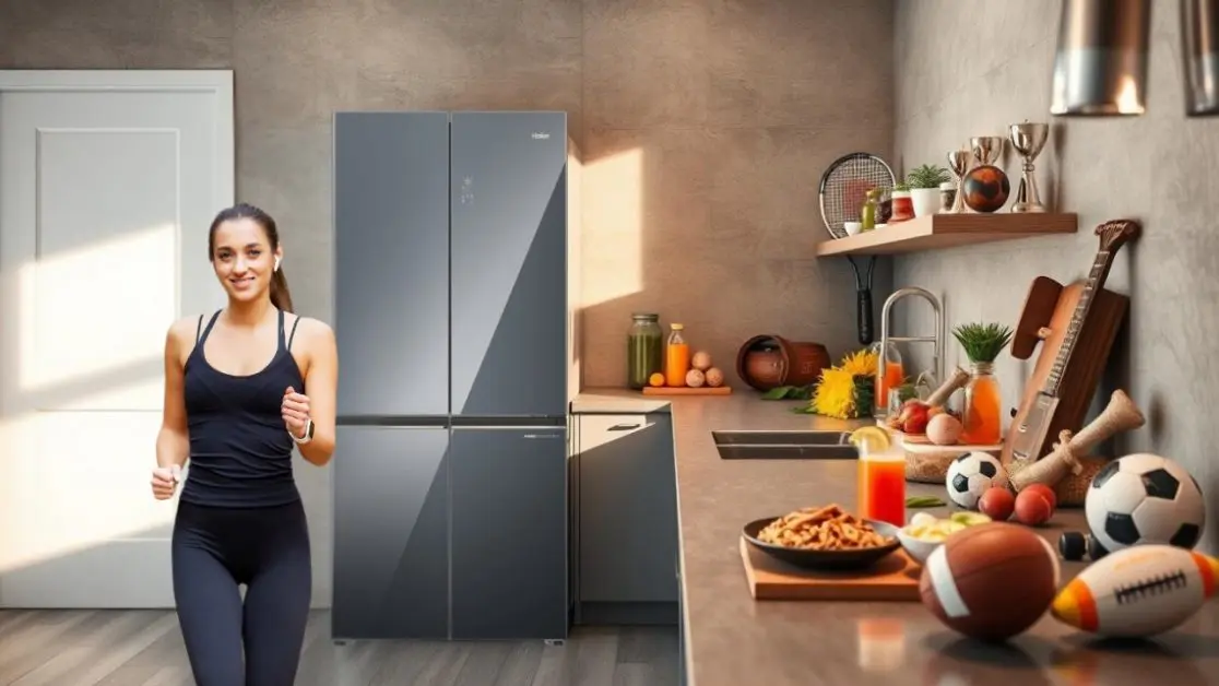 4-Door Refrigerators are perfect for athletic lifestyle