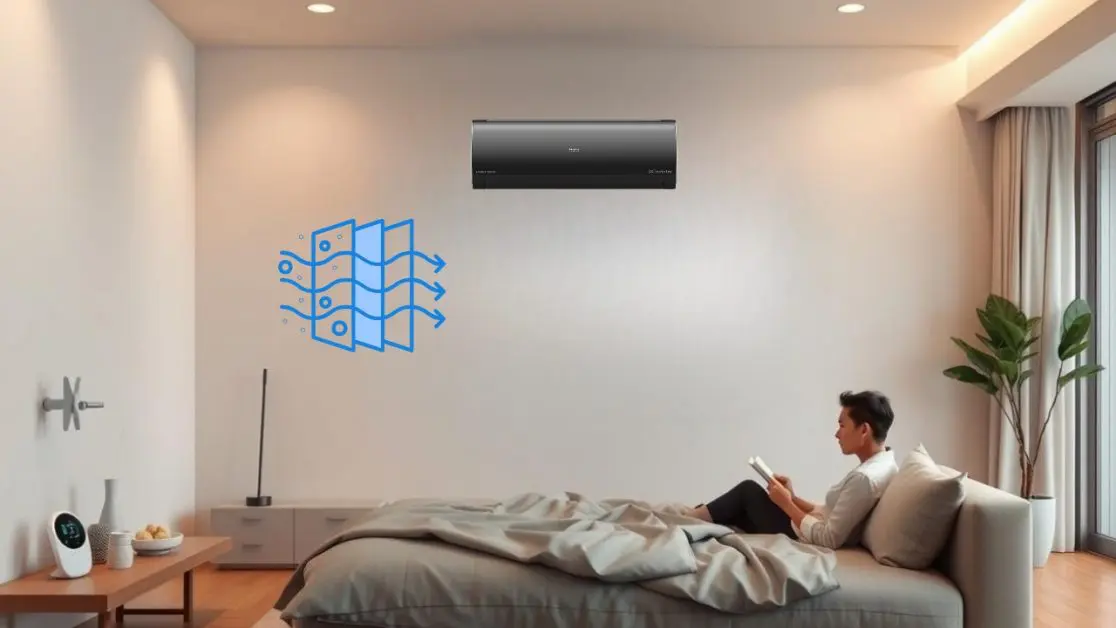 AC can improve Air quality and filtration Monitoring