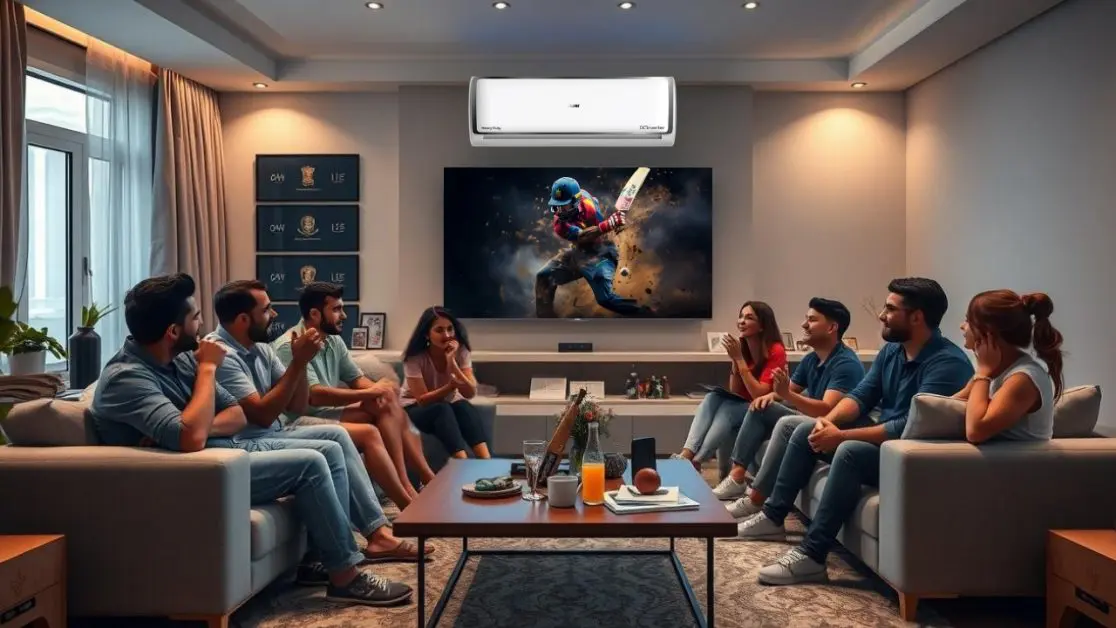 AI Air Conditioners on the Cricket Viewing Experience