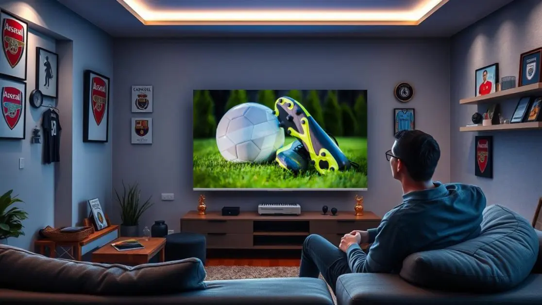 Best Fit Smart TVs for Football Lovers