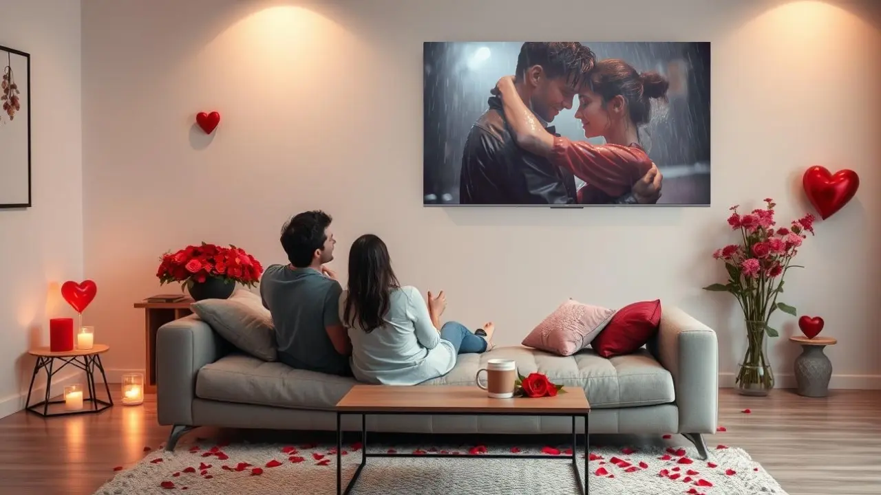 Best LED TVs for Valentine’s Movie Binge-Watching