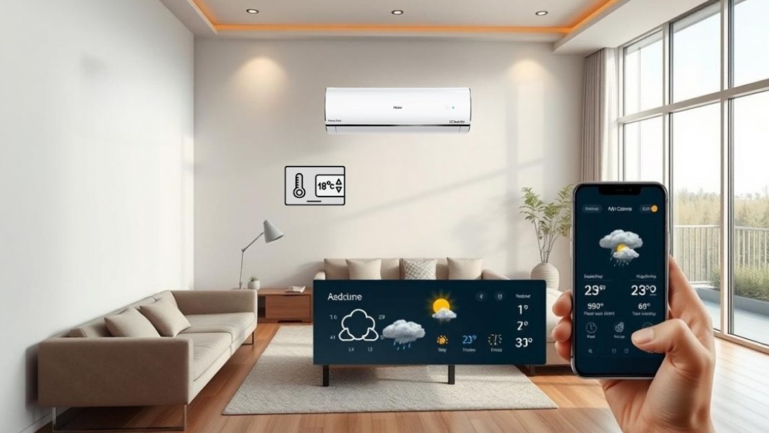 Controlled Temperature at home with Air Conditioners