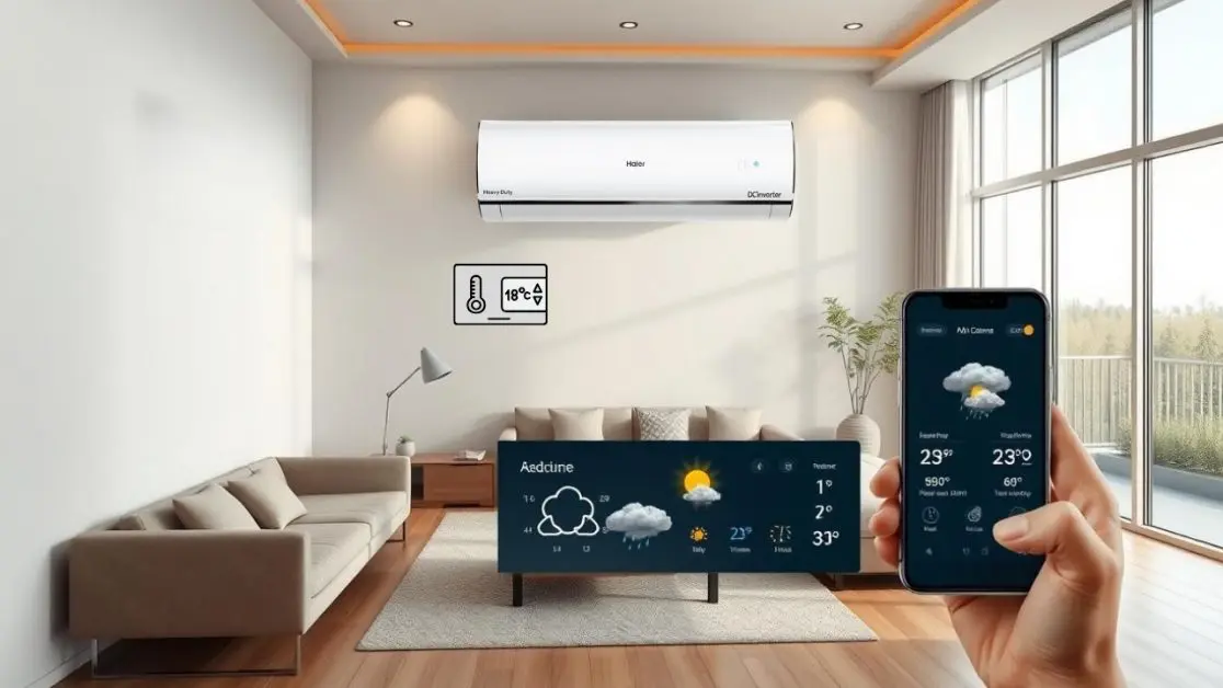 Controlled Temperature at home with Air Conditioners