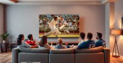 Cricket Fans using 4K QLED TV