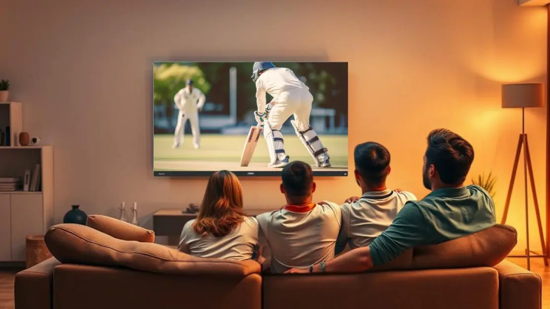 Enjoy Cricket matches in Smart QLED TV